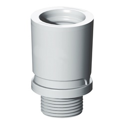 Raccordo tubo-scatola rigido polipropilene Ø16mm IP67 resistente fuoco Mureva
