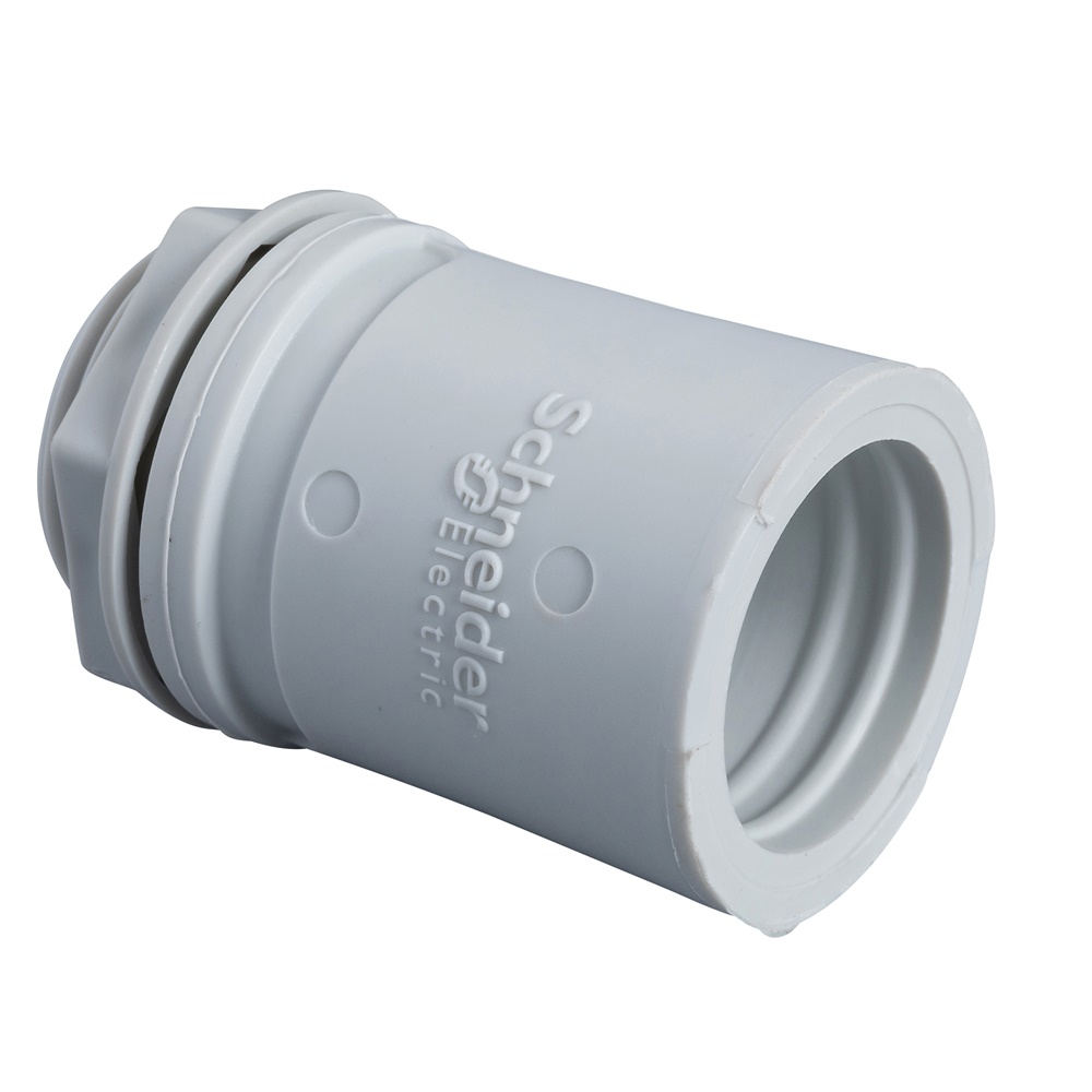 Manicotto accoppiamento diritto tubo rigido polipropilene 25mm IP67 resistente fuoco e isolamento elettrico