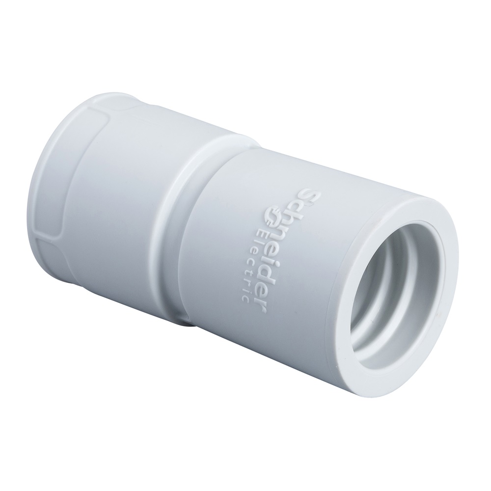 Raccordo tubo rigido Mureva IP67 Ø20mm polipropilene grigio resistente fuoco isolamento alto