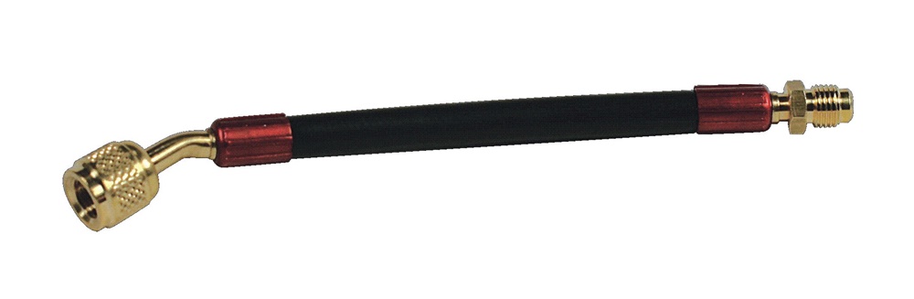 Tubo flex terminale alta pressione 45° resistente per impianti elettrici professionali