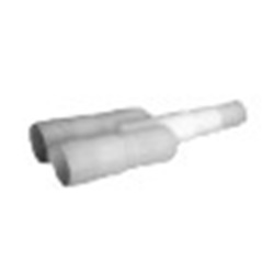 Raccordo scaricatore 3 vie 16/18/20 mm bianco resistente IP per impianti elettrici civili e industriali
