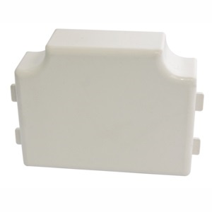 Giunto a T 25x20 mm bianco RAL 9010 per canalina elettrica installazione sicura e ordinata