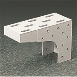 Staffa supporto 100x150 mm resistente per applicazioni elettriche fissaggio sicuro