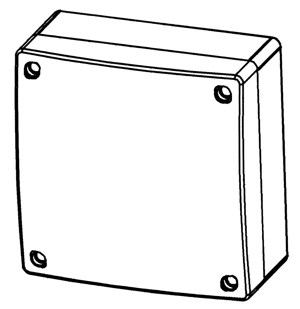Scatola derivazione compatta 40 mm altezza materiale resistente per installazioni elettriche interne