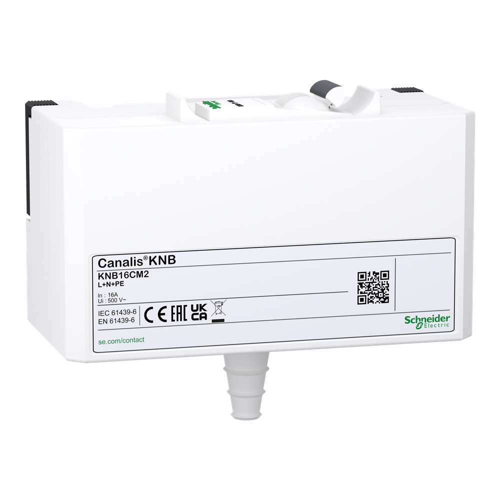 Canalis - Unità derivazione con C60 - 16 A - Selezione fasi - L + N + PE - IP41