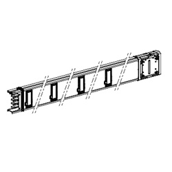 Canalis - Elemento rettilineo - 400 A - 2 m - 8 derivazioni