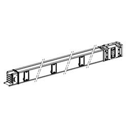 Canalis - Elemento rettilineo - 630 A - 3 m - 6 derivazioni