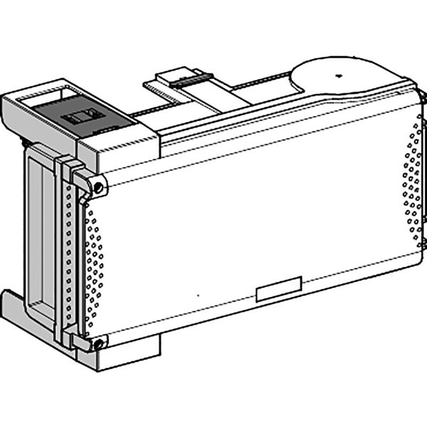 Canalis - Unità di derivazione per fusibile NF - T00 - 100 A - 3L + N + PE