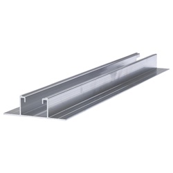 Profilo in alluminio Solar-Flat P 400 L=396 mm (50 Pz.)