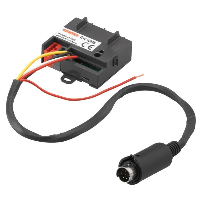 Interfaccia KNX centrale GW10931 sistema antintrusione filare e radiofrequenza per controllo abitazione
