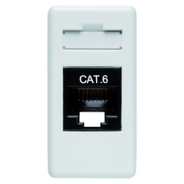 PRESA RJ45 CAT.6 UTP SY/WT