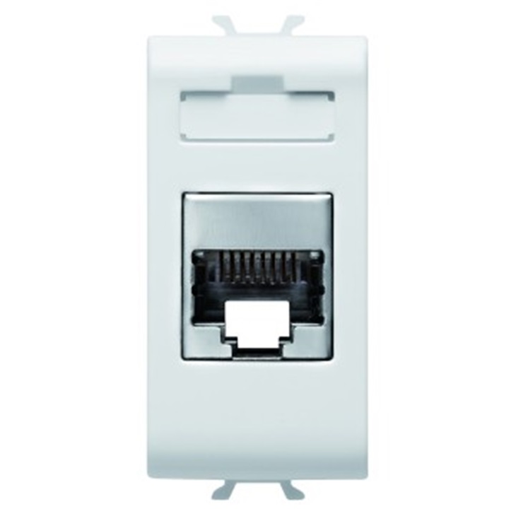 CONNETTORE RJ45 1M CAT.5E FTP BIANC