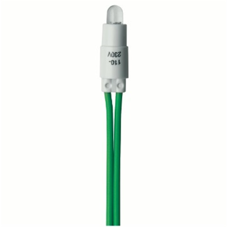 UNITA  SEGNALAZIONE LED VERDE 230V