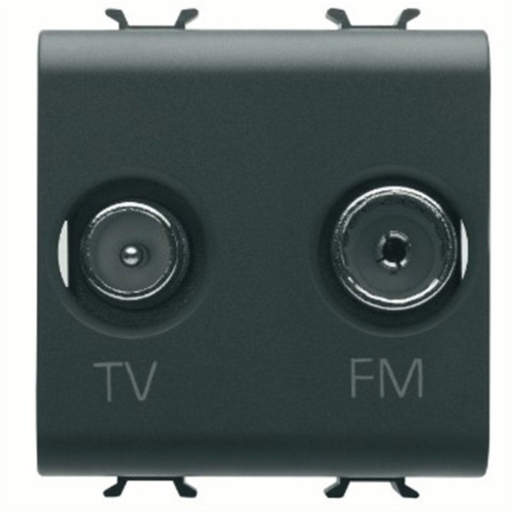 PRESA TV+FM 2M NERO