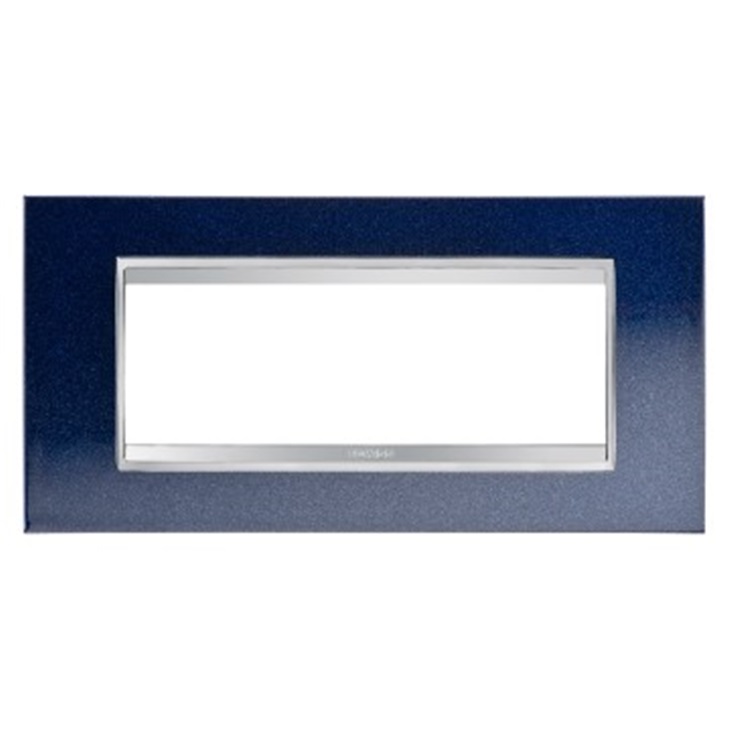 PLACCA LUX 6P METAL.BLU CHIC