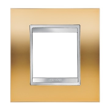 PLACCA LUX INT.2P ORO