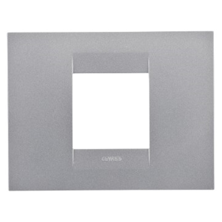 PLACCA GEO 2P TITANIO