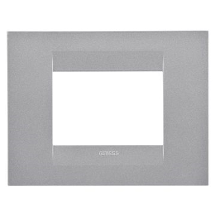 PLACCA GEO 3P TITANIO