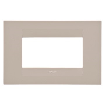 PLACCA GEO - IN TECNOPOLIMERO - 4 POSTI - CANAPA - CHORUSMART