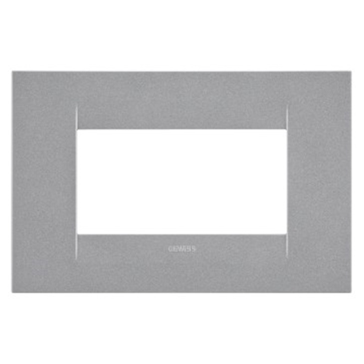 PLACCA GEO 4P TITANIO