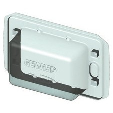 Copertura trasparente telaio Chorus 4 moduli protezione impianti elettrici domestici e professionali