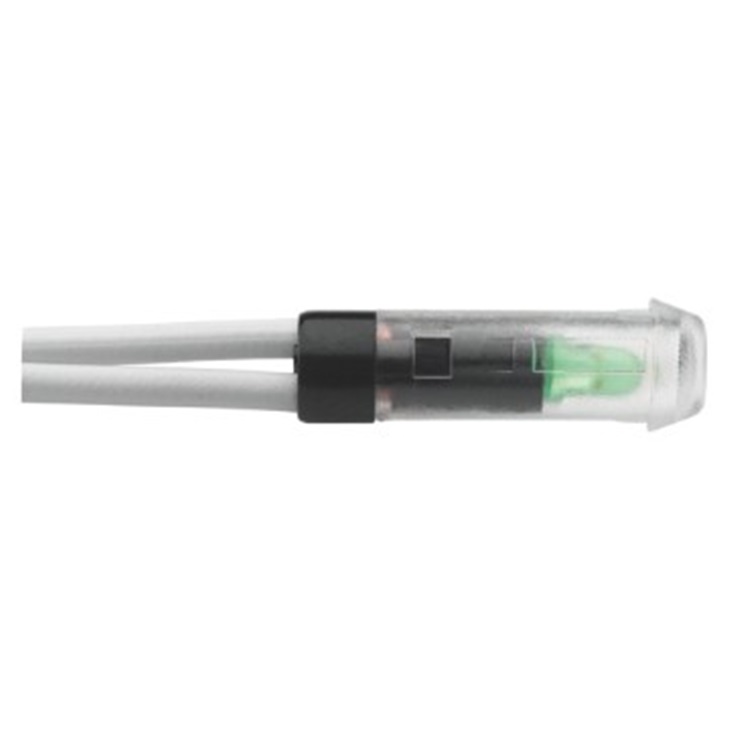 SEGNALATORE VERDE DIAM.6MM 12-24V D