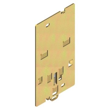 STAFFA FIX DIN50022 MTX250+BL DIFF.