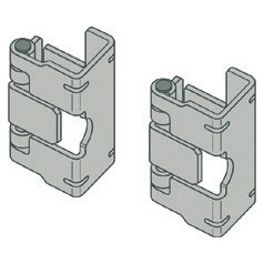 CVX630K/M - 2 CERNIERE PER PANNELLI