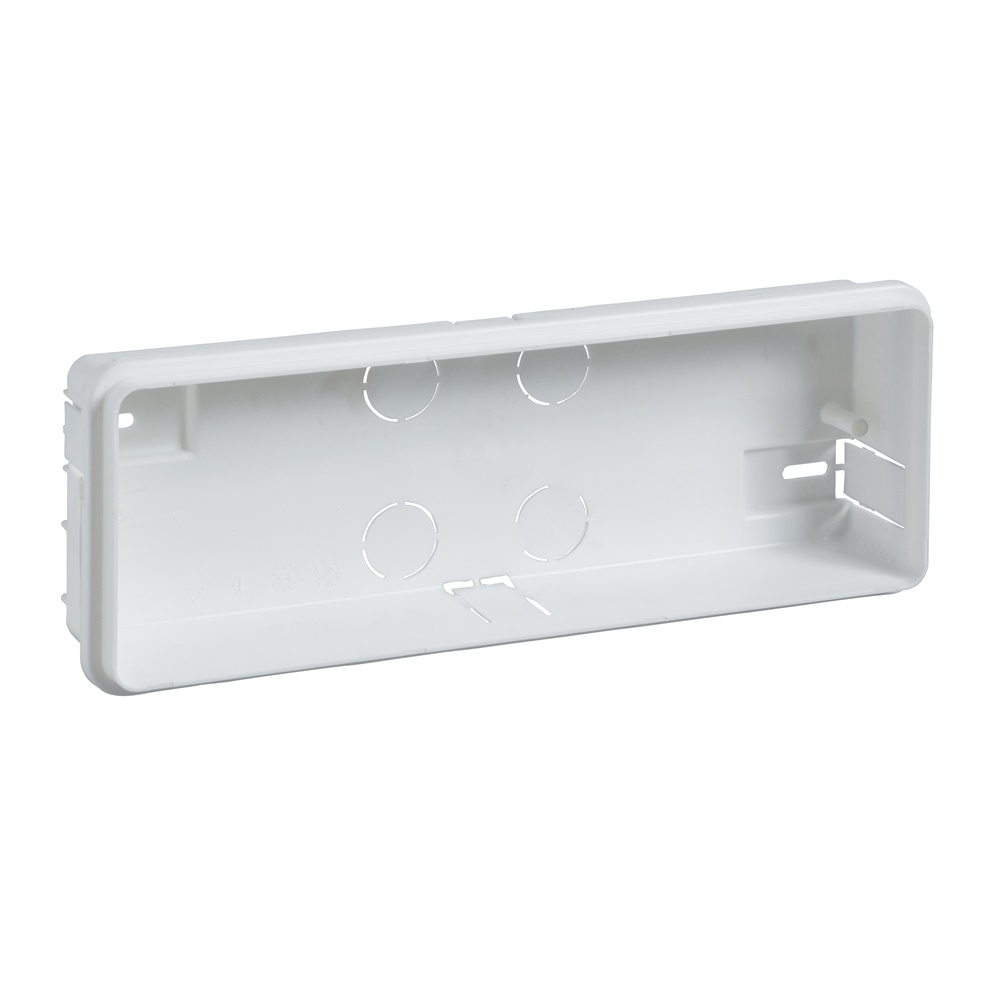 Scatola incasso Exiway Easyled accessorio per lampada emergenza installazione a parete ambienti piccoli uffici negozi