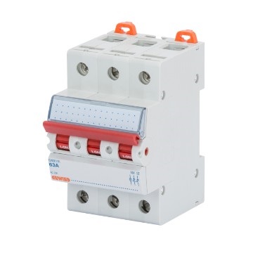 INTERRUTTORE DI MANOVRA-SEZIONATORE - 3P 80A 415V - 3 MODULI