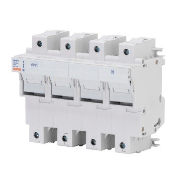 PORTAFUSIBILE SEZIONABILE - 3P+N 22X58 690V 100A - 8 MODULI