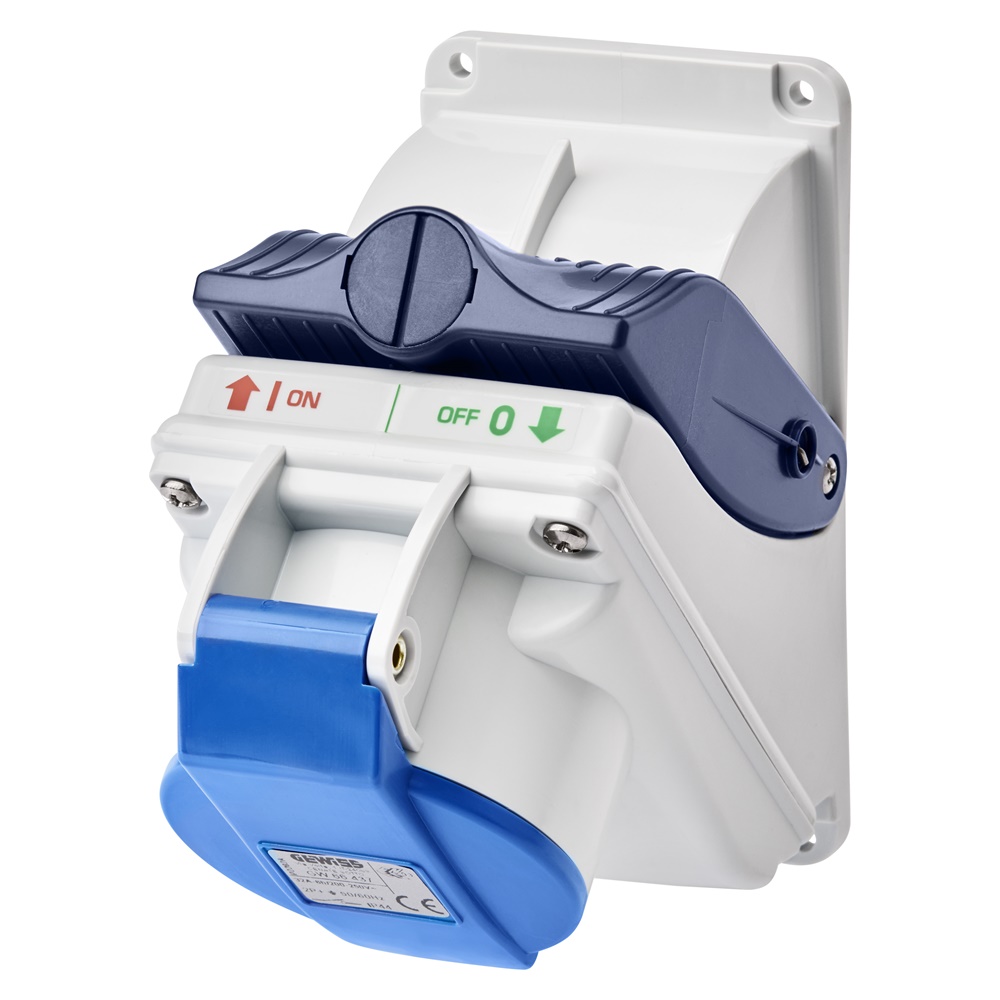 COMBIBLOC - SENZA FONDO - IP44 - 3P+N+T 16A 200-250V - 50/60HZ 9H