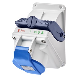 COMBIBLOC - SENZA FONDO - IP44 - 3P+N+T 16A 200-250V - 50/60HZ 9H