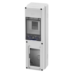 QUADRETTO VUOTO VERTICALE COMBIBLOC 1 PRESA - IP44/55