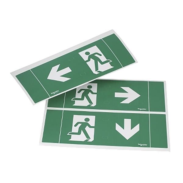 Lampada demergenza Exiway Easyled - ISO pictogram stickers for Exiway  