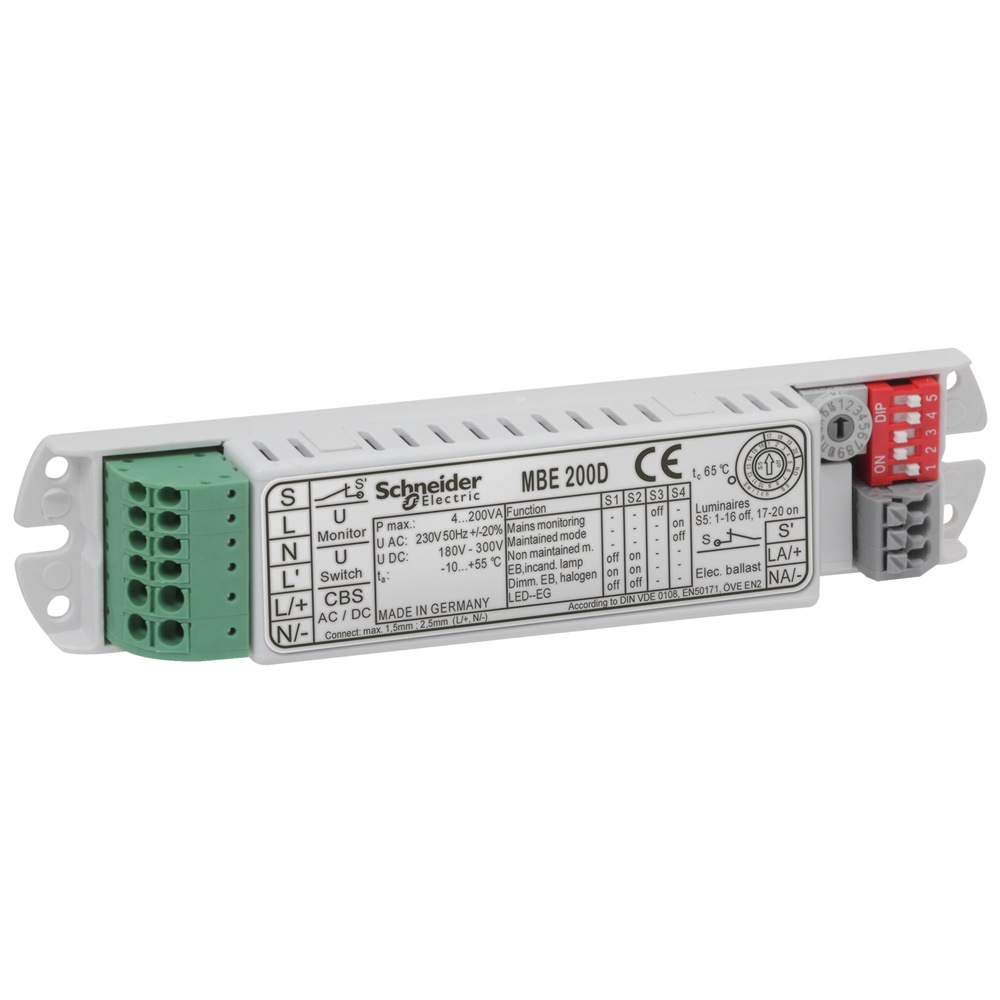 Modulo indirizzamento Exiway Power Control per apparecchi ordinari 200VA MBE200D
