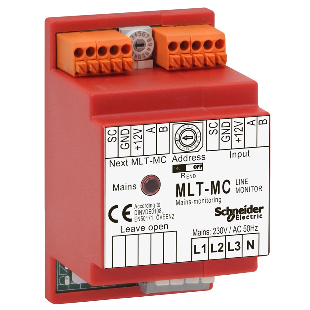 Exiway Power Control MLT-MC monitoraggio alimentazione trifase sistema controllo energia