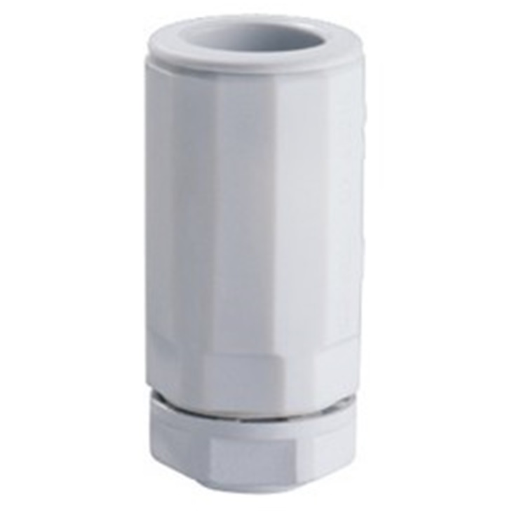 Raccordo Gewiss tubo-scatola MS MorbidX diametro 50mm IP67 grigio 