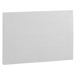 Foglio etichette vuote 8x12mm per TeSys D Schneider