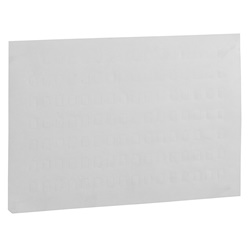 Foglio etichette vuote 8x12mm per TeSys D Schneider