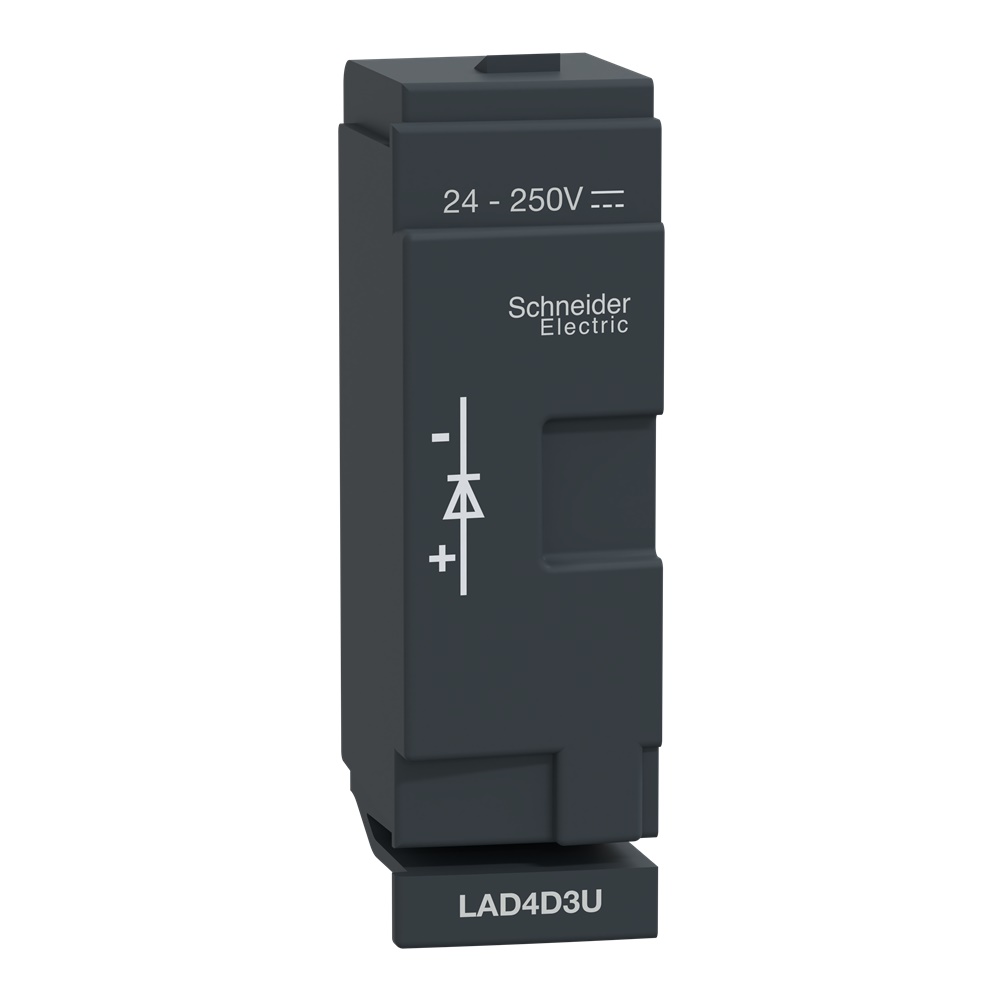 Modulo soppressore - TeSys D - Diodo a volantino - 24...250 V CC