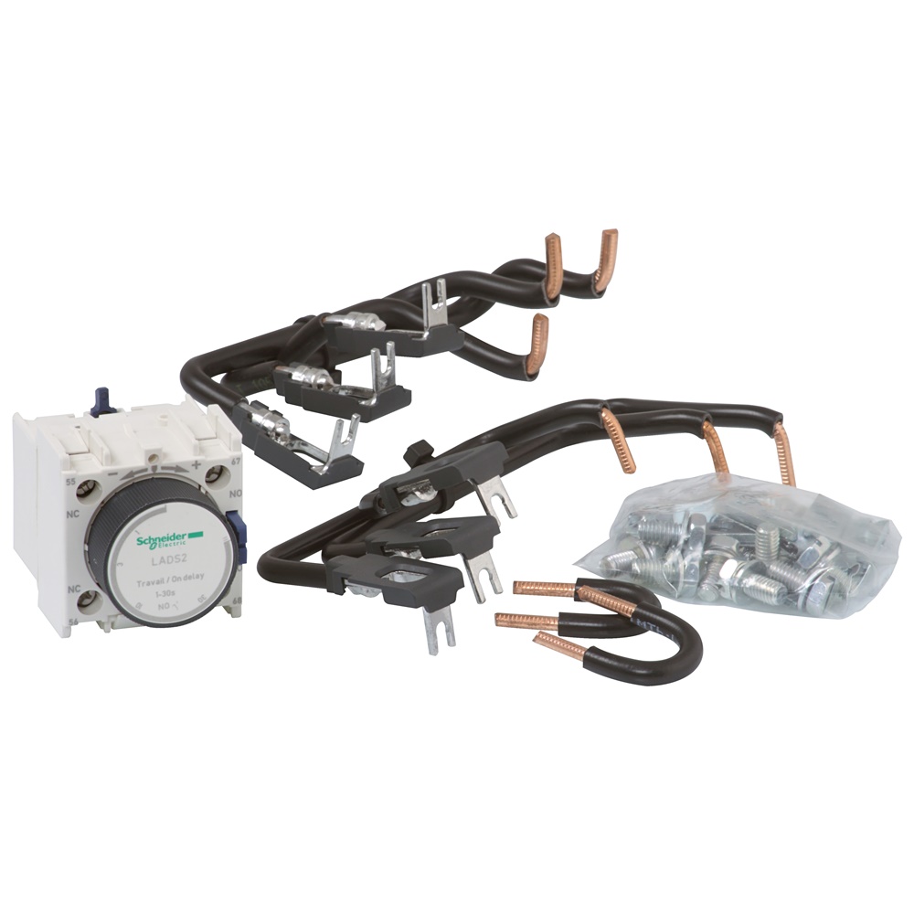 Kit per assemblaggio stella-triangolo con blocco