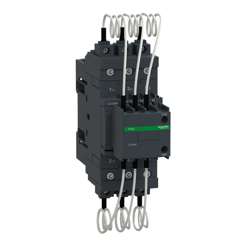 TeSys LC1D.K per comando condens. - 3P - 33.3 kVAR - 415 V - 220 V AC