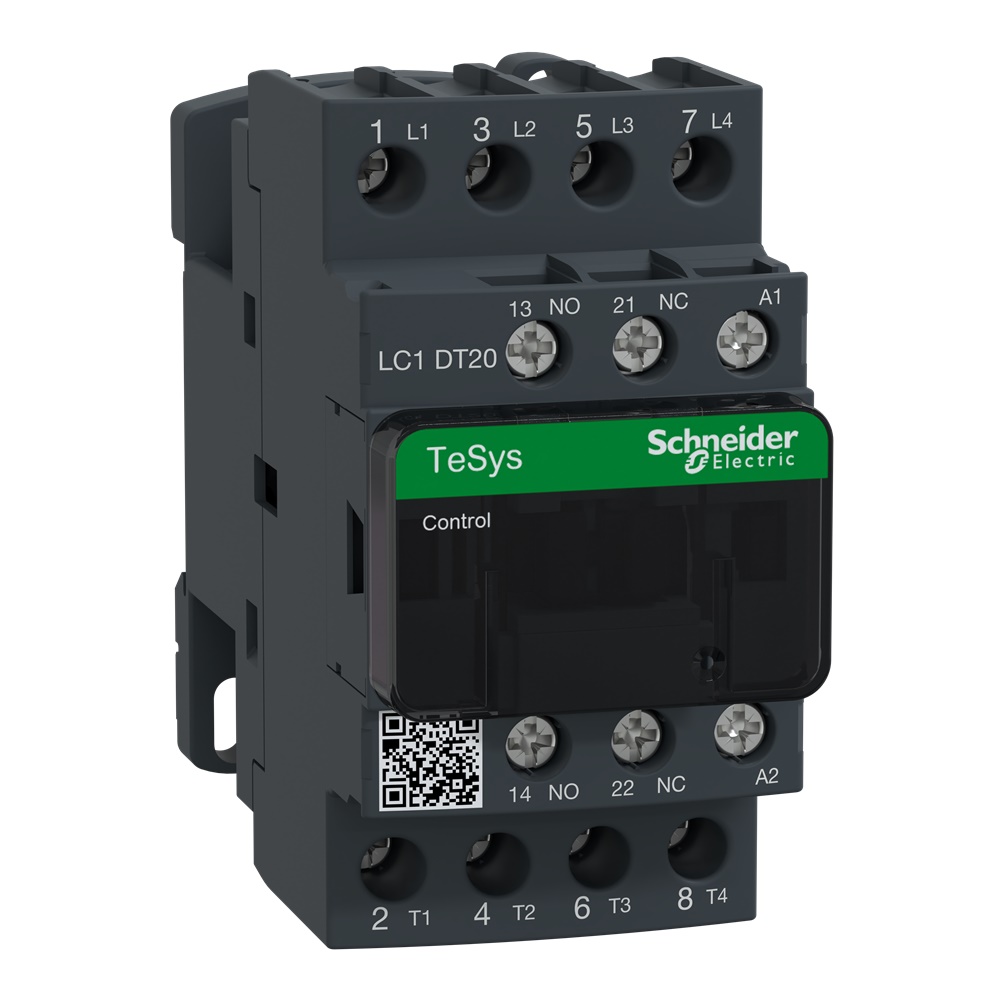 Contattore TeSys LC1D - 4 poli - AC1 440V 20 A - 24 V AC
