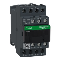 Contattore TeSys LC1D - 4 poli - AC1 440V 25 A - 110 V CC