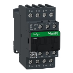 Contattore TeSys LC1D - 4 poli - AC1 440V 40 A - 24 V CC