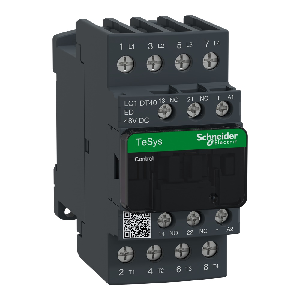 Contattore TeSys LC1D - 4 poli - AC1 440V 40 A - 48 V CC