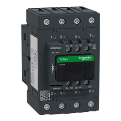 Contattore TeSys LC1D - 4 poli - AC3- 440V AC - 80A - 48V CC