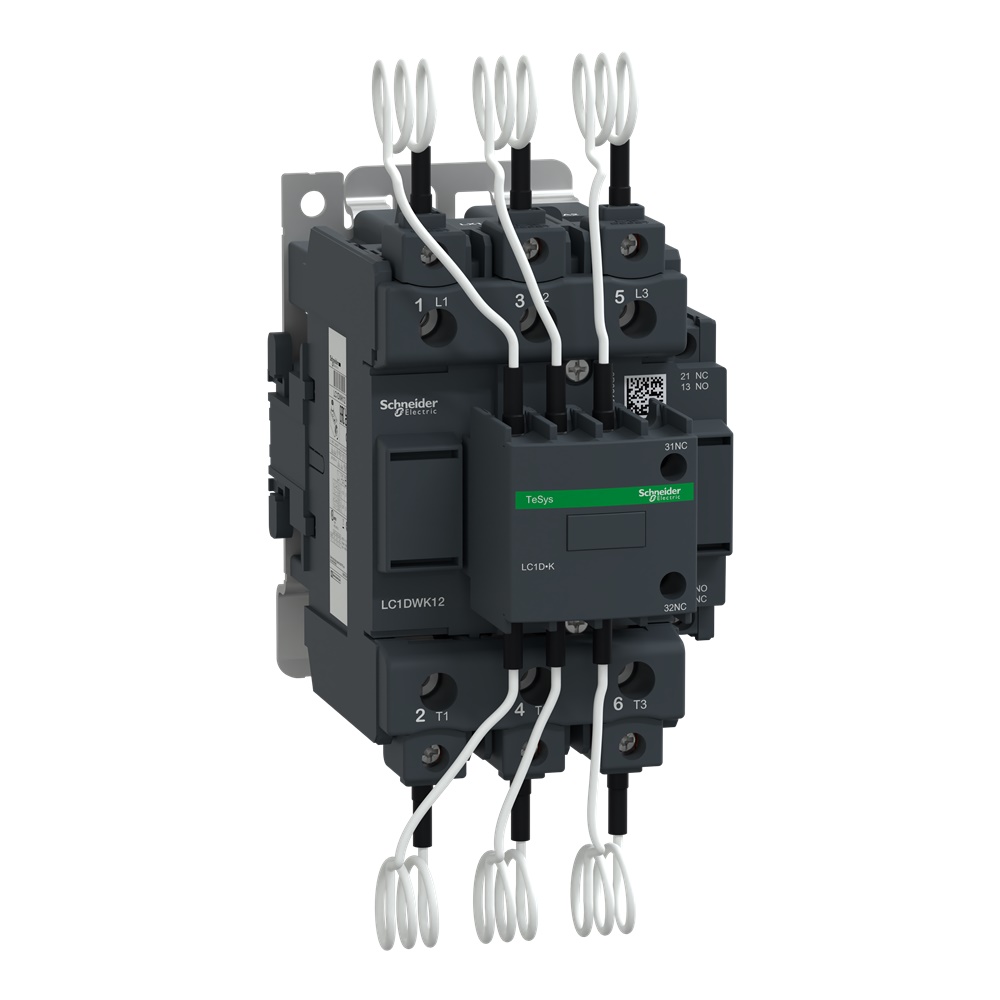 Contattore per rifasamento TeSys LC1D.K - 3P - 60 kVAR - 415 V - 110 Vca