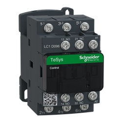 Contattore TeSys LC1D - 3 poli - AC3 440V 9 A - 110 V AC